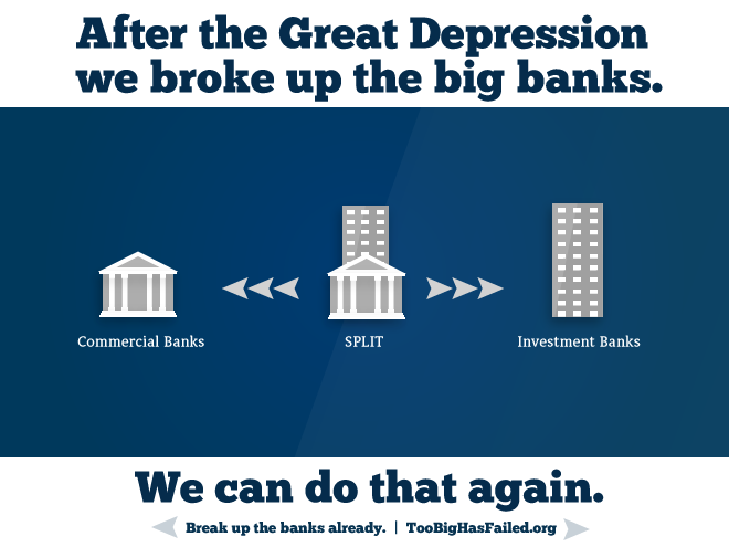 break up the banks